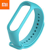 Ремешок для Xiaomi Mi Band 3 Light Blue Оригинальное Качество Голубой