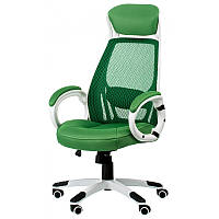 Кресло офисное Briz бело-зеленый