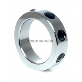 Ерекційного кільце Metal Cock Ring Black Diamonds, medium