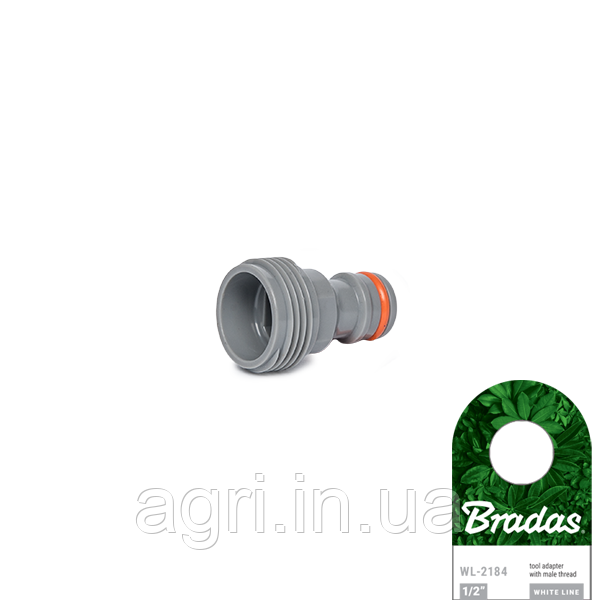 Адаптер із зовнішньою різьбою 1/2", WHITE LINE