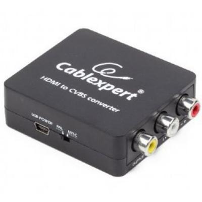 Конвертор HDMI to 3 x RCA Cablexpert (DSC-HDMI-CVBS-001), фото 1