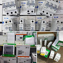 Автоматичний вимикач ВА63 3П 40A 4,5 kA "С" Schneider Electric, Домів, на DIN-рейку, модульний, фото 3