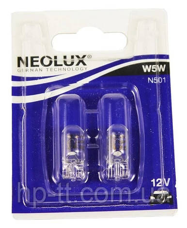 Автолампа Neolux R5W 12V 5W блістер 2шт N501_02B, фото 1