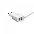 Мережевий Зарядний Пристрій Remax RP-U22 2USB 2.4A Lightning (Білий), фото 4