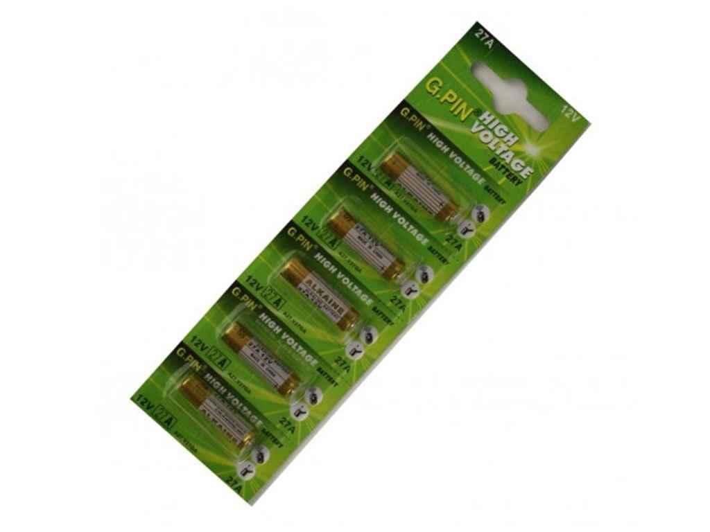 Батарейка №27А 12v для сигн. маш. і дзвінків двер. на листі 5шт 18315 ...