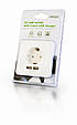 Розетка EnerGenie 1х220 + 2хUSB 2.4A (EG-ACU2A2-01) (код 114514), фото 4