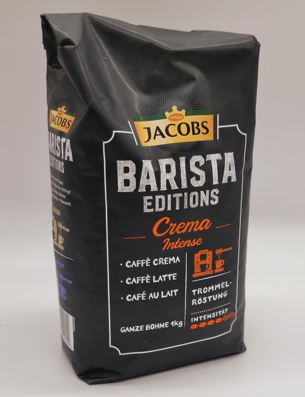 Кава в зернах Jacobs Barista Editions Crema Intense 1000 г Німеччина, фото 1