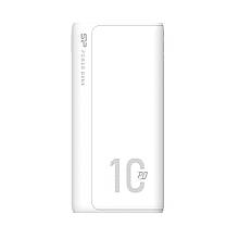 УМБ Power Bank SiliconPower QP15 10000 mAh 1Type-C 2USB PD 18W QC3.0 3.1A White (SP10KMAPBKQP150W)