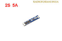 BMS контроллер заряда-разряда для 2х Li-Ion аккумуляторов 18650 HX-2S-01 7A 7.4V