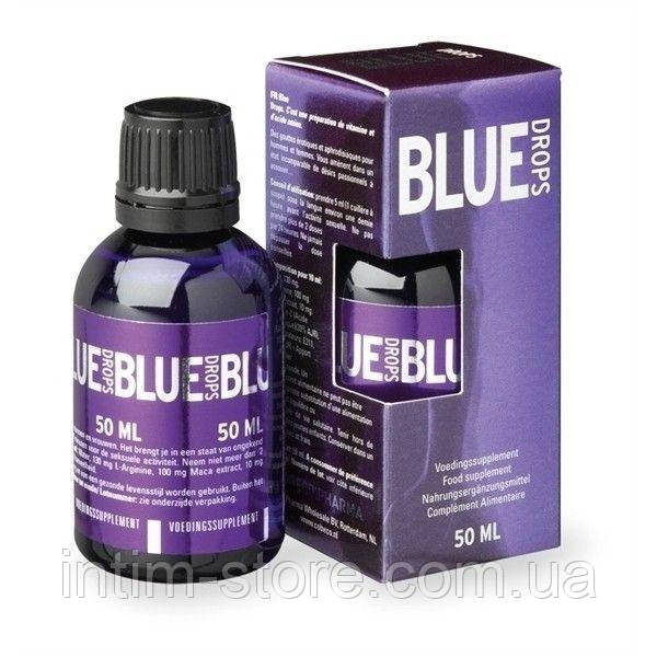 Препарат для підвищення лібідо Blue Drops, 50мл, фото 1