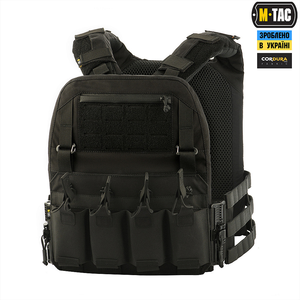 M-Tac плитоноска Cuirass QRS XL Black, фото 1
