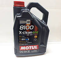 Масло моторное MOTUL 8100 X-CLEAN EFE 5W-30 5л 814051