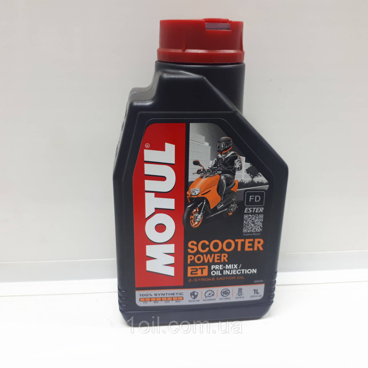 Масло для мототехніки MOTUL 2т 100% синтетика 1л 832101