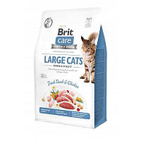 Brit Care Cat Grain Free Large cats (Брит Кеа Лардж Кет) сухой беззерновой корм для котов крупных пород 2 кг.