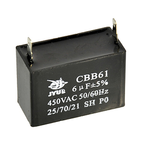 Конденсатор CBB61 6мкф 450V