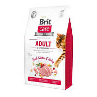 Brit Care Cat Grain Free Adult Activity Support (Брит Кеа Эдалт Активити) беззерновой корм для активных котов 2 кг.