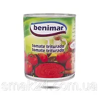 Помідори подрібнені без глютену BENIMAR TOMATE TRITURADO 4000 г Італія