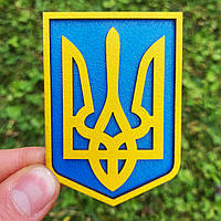 Український сувенір, магніт "Герб України"  8,5 х 6 см
