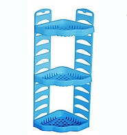 Кутова полиця у ванну настінна Efe plastics "Роса"