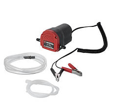 Насос вакуумний 12 В для відкачування оливи та дизельного палива INTERTOOL AC-0006, фото 2