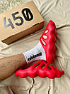 Тапочки чоловічі червоні Adidas Yeezy 450 Slide (08789) 44, фото 6