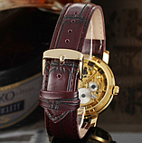 Красивий жіночий годинник, наручний механічний годинник, фото 4