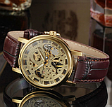 Красивий жіночий годинник, наручний механічний годинник, фото 9