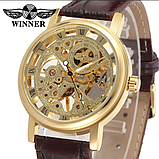 Красивий жіночий годинник, наручний механічний годинник, фото 2