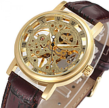 Красивий жіночий годинник, наручний механічний годинник, фото 8