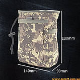 Сумка скидання магазину Oxford навісний тактичний MOLLE-підсумок для скидання магазинів тактична MAR PAT, фото 3