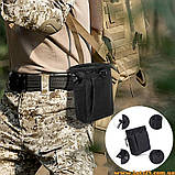 Сумка скидання магазину Oxford навісний тактичний MOLLE-підсумок для скидання магазинів тактична MAR PAT, фото 8
