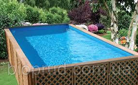 Басейн на дачі.