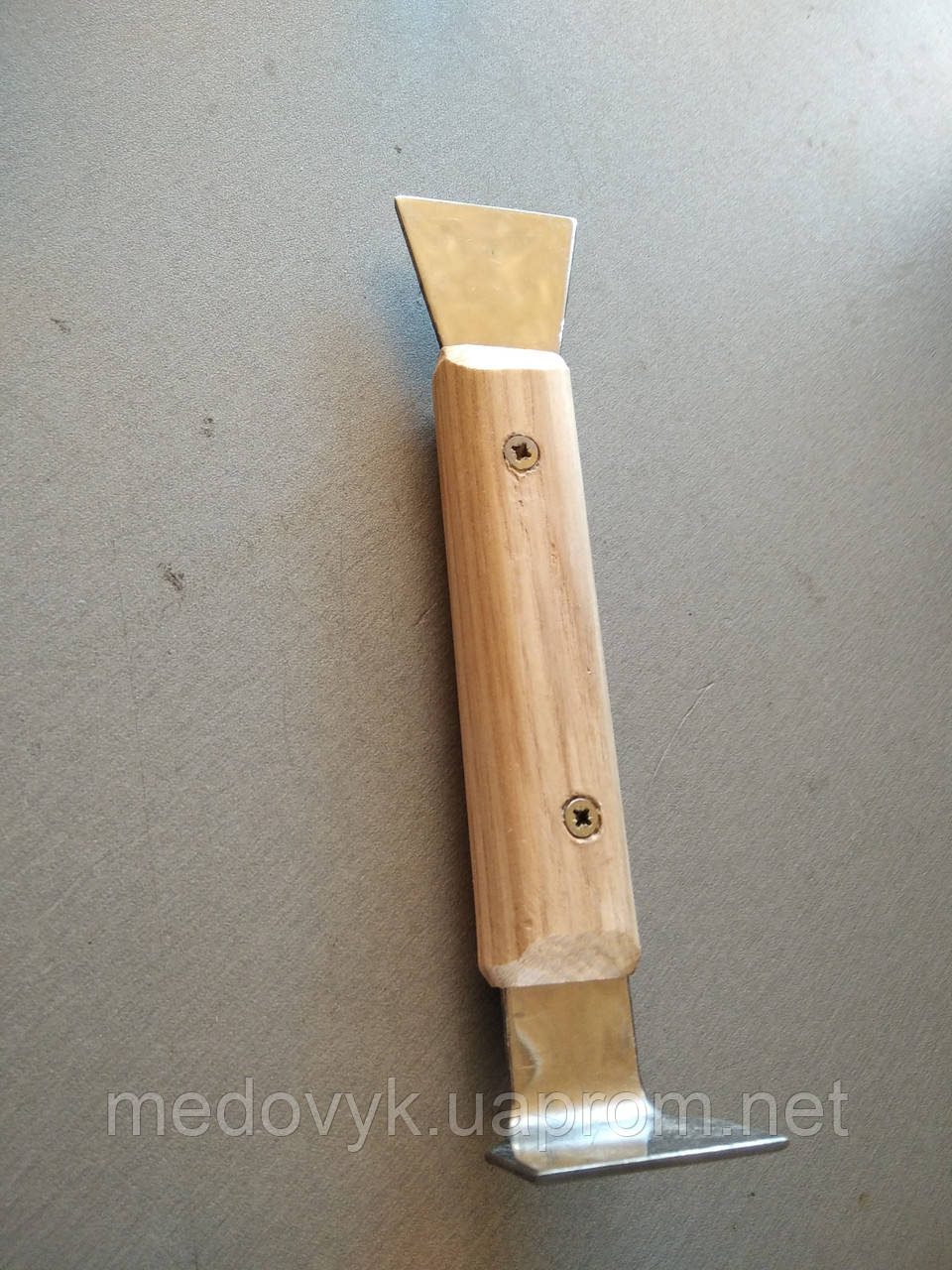 Стамеска пасічна, 160 мм, нерж. з дерев'яною ручкою