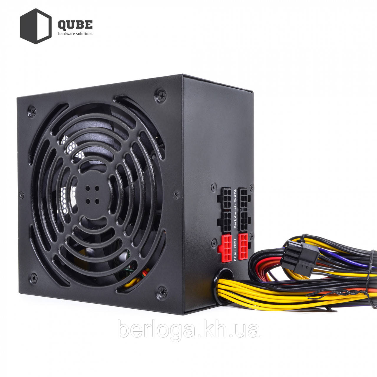 Блок живлення QUBE 750W 80+ Bronze Semi-Modular QBC-GPM-750W-80B