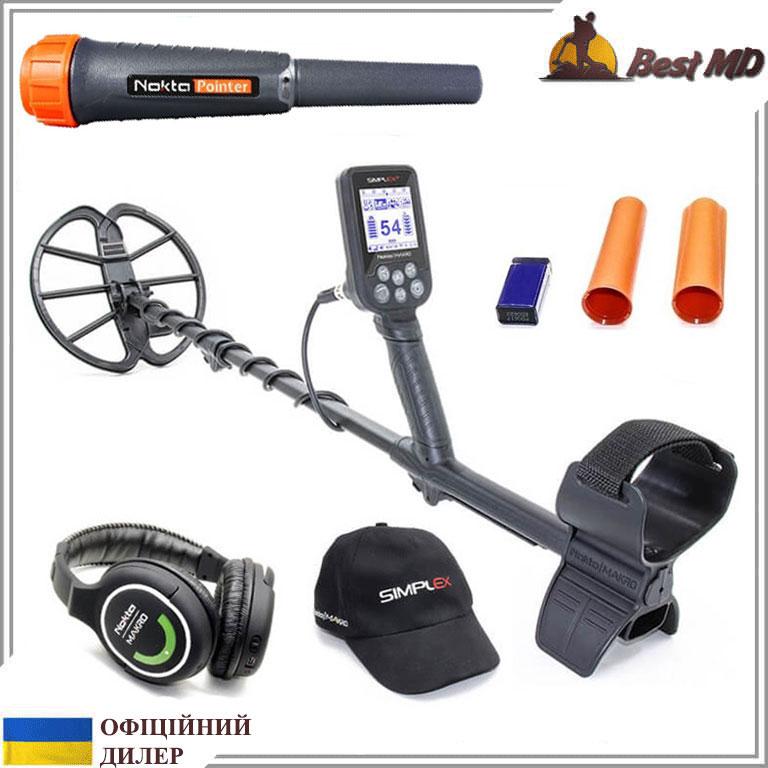 Металошукач Nokta Makro Simplex + WHP (11000622), фото 1
