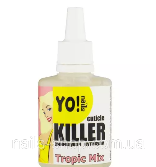 Средство для удаления кутикулы Yo Nails Cuticle Killer Tropic Mix, фото 1