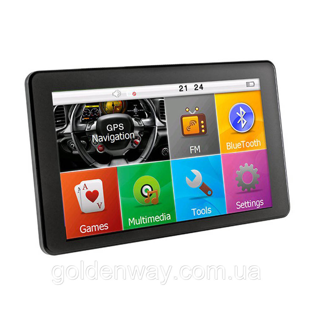 Автомобільний GPS-навігатор CYCLONE ND 710 WINDOWS CE екран 7 дюймів 8 GB з новими мапами Європи Igo Primo