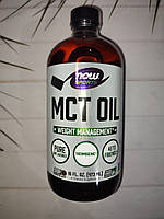 Now Foods MCT Oil 473 ml, органічна МСТ олія