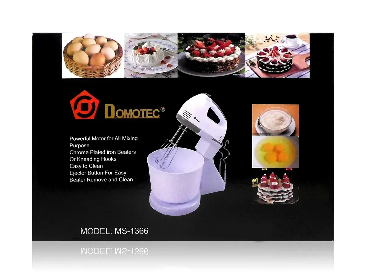 Міксер з чашею 200Вт Domotec MS-1366 6шт 7734
