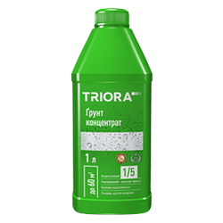 Грунт-концентрат 1/5 1л TRIORA тріора | грунтовка