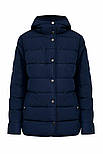Жіноча куртка демісезонна Finn Flare A20-11002-101 Down fill темно-синя S, фото 8