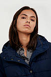 Жіноча куртка демісезонна Finn Flare A20-11002-101 Down fill темно-синя S, фото 5