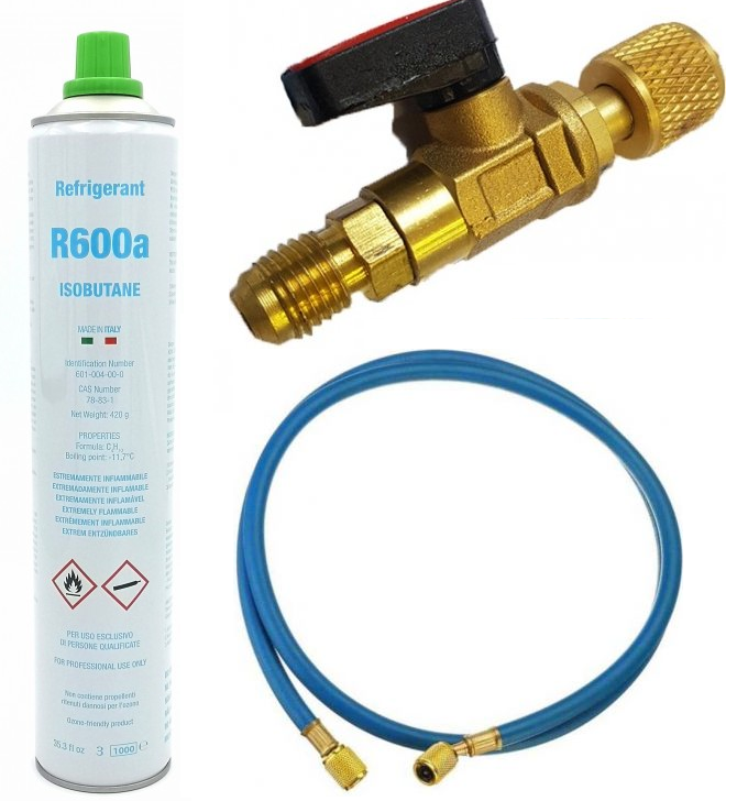 Набор для заправки холодильников фреоном R600a: продажа, цена в ...