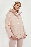 Жіноча куртка демісезонна Finn Flare A20-11002-718 Down fill світло-рожева M, фото 2