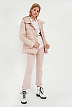 Жіноча куртка демісезонна Finn Flare A20-11002-718 Down fill світло-рожева M, фото 3
