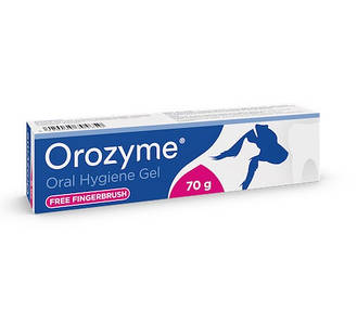 Orozyme (Орозим). Гель для зубів і ясен для кішок 70 грам 2 шт