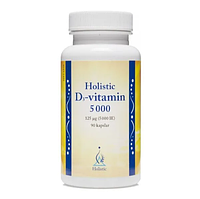 Витамин Д3 5000 МЕ Vitamin D3 5000 IU 90 кап Holistic D3-Vitamin 5000 Швеция Доставка из ЕС
