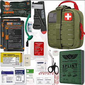 Тактична аптечка VERLIT Emergency Trauma, Колір: Od Green