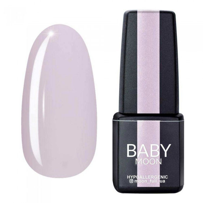 Гель-лак Baby Moon Sensual Nude №08, 6 мл (світло-бузковий)