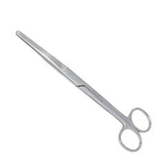 Ножиці 200мм прямі тупокінцеві J-22-008